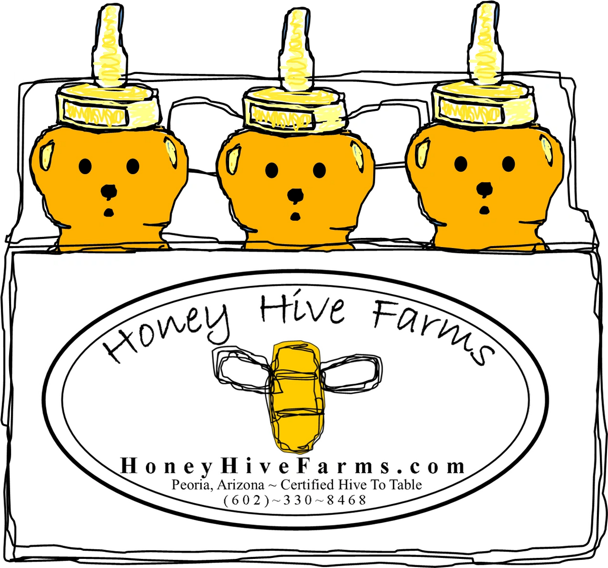 Arizona Six Pack of Honey